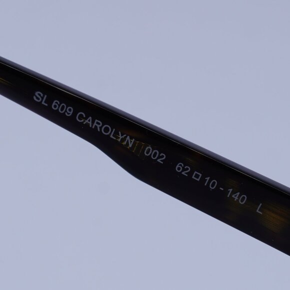 Saint Laurent SL609 CAROLYN 002 Sunglasses Havana Aviator Frame, Grey Lenses - Picture 11 of 12